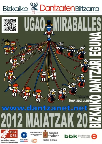 Bizkaiko dantzari eguna 2012 UGAO Kartela
