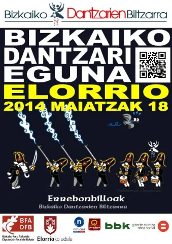 Bizkaiko dantzari eguna 2014 ELORRIO Kartela