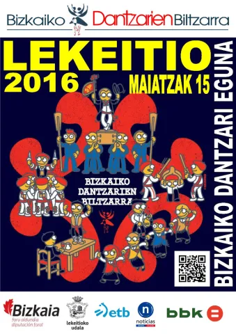Bizkaiko dantzari eguna 2016 LEKEITIO Kartela
