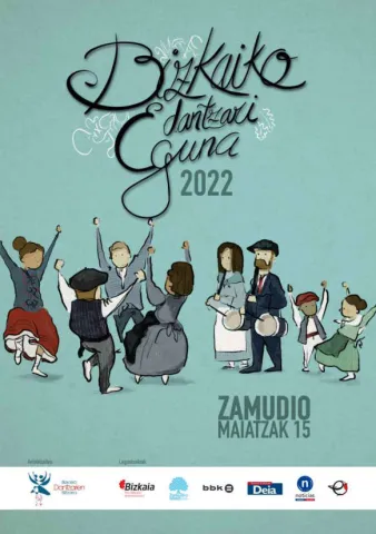 Bizkaiko dantzari eguna 2022 ZAMUDIO Kartela